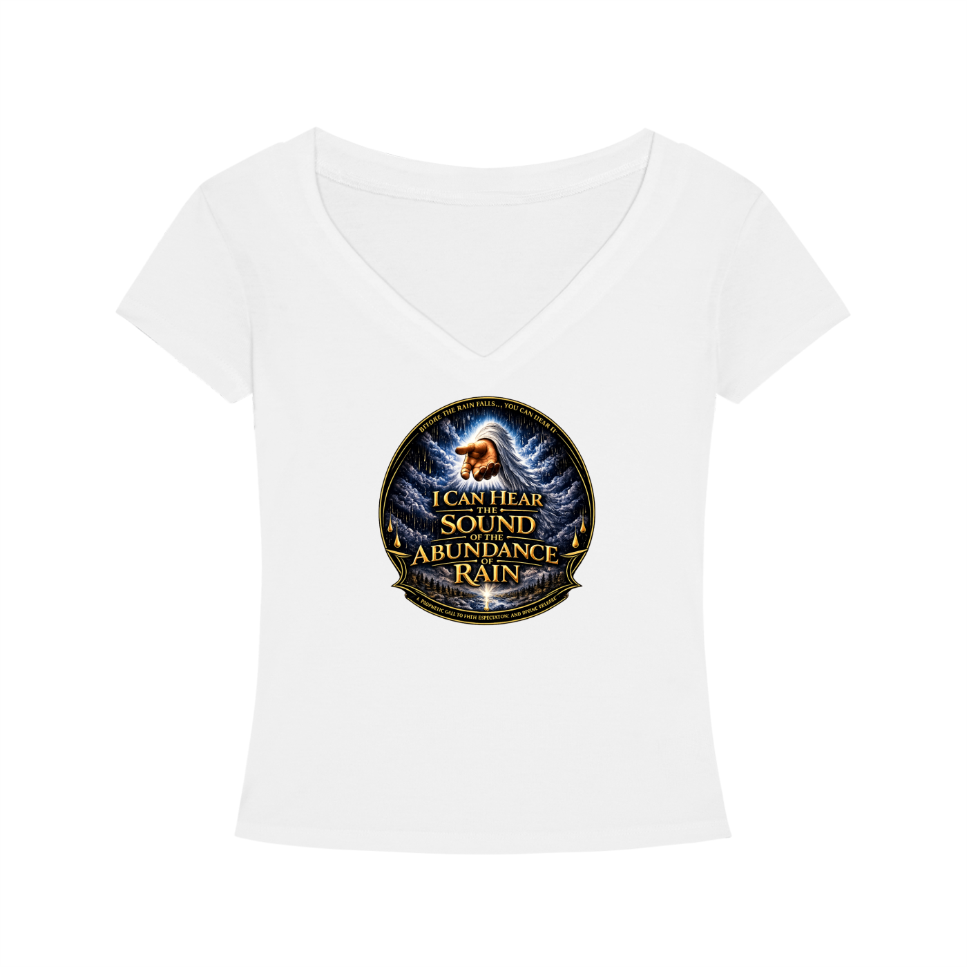 Tencel Slim Fit V-Neck T-Shirt