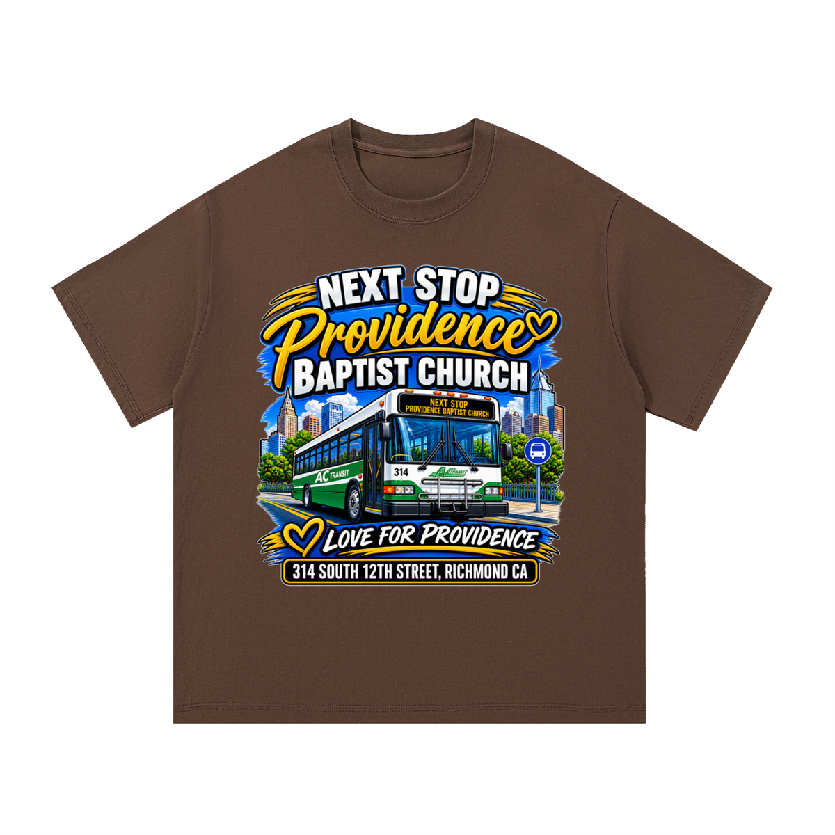 Next Stop PBC Essential Cotton T-Shirt