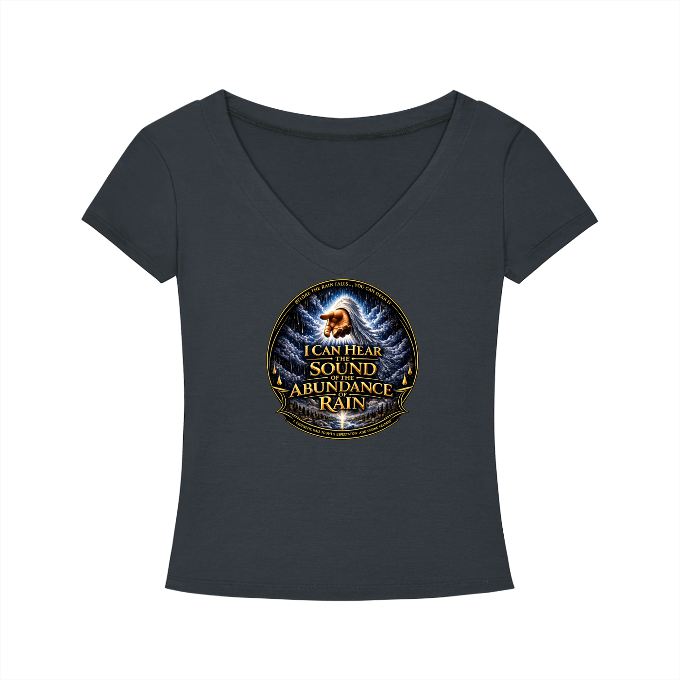 Tencel Slim Fit V-Neck T-Shirt
