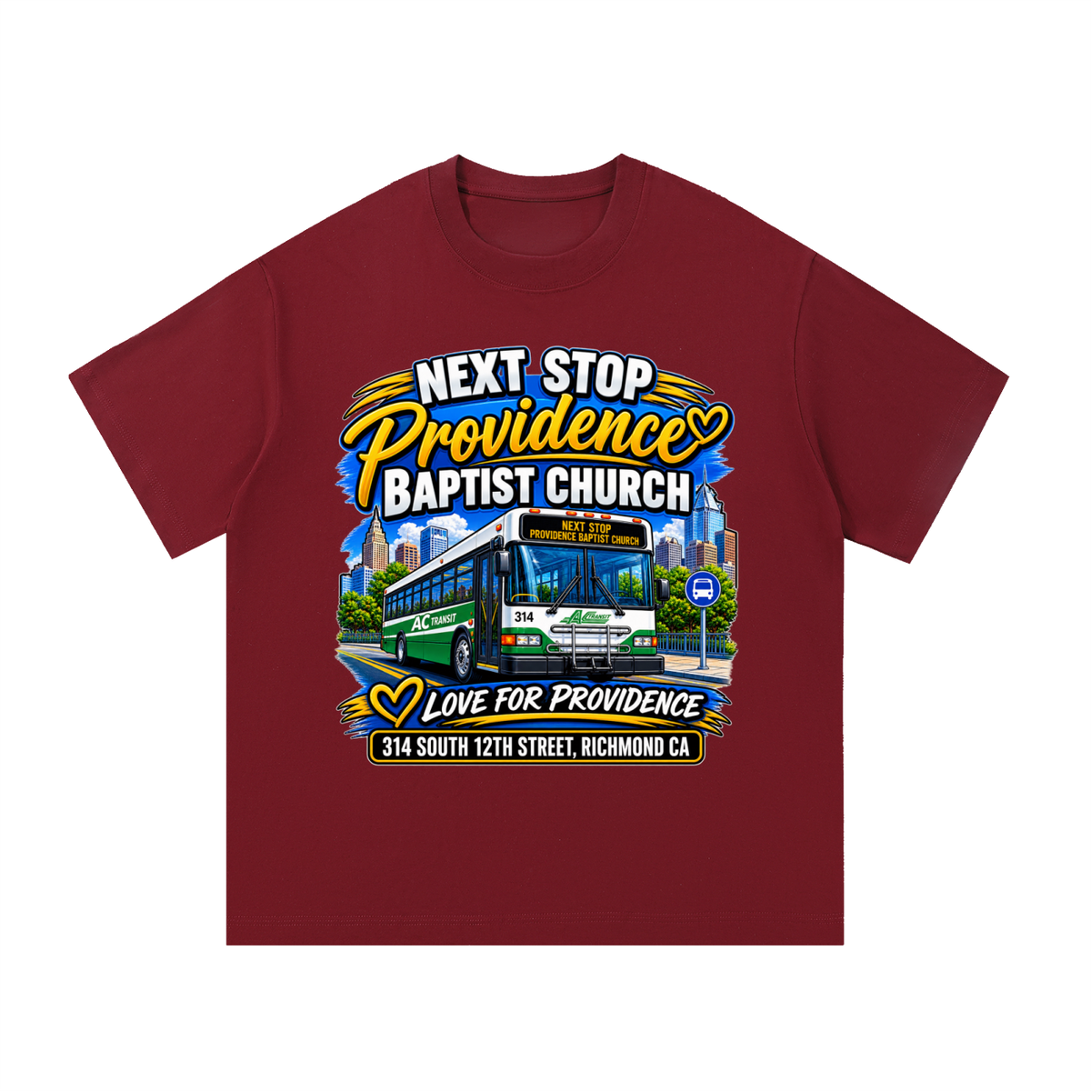 Next Stop PBC Essential Cotton T-Shirt
