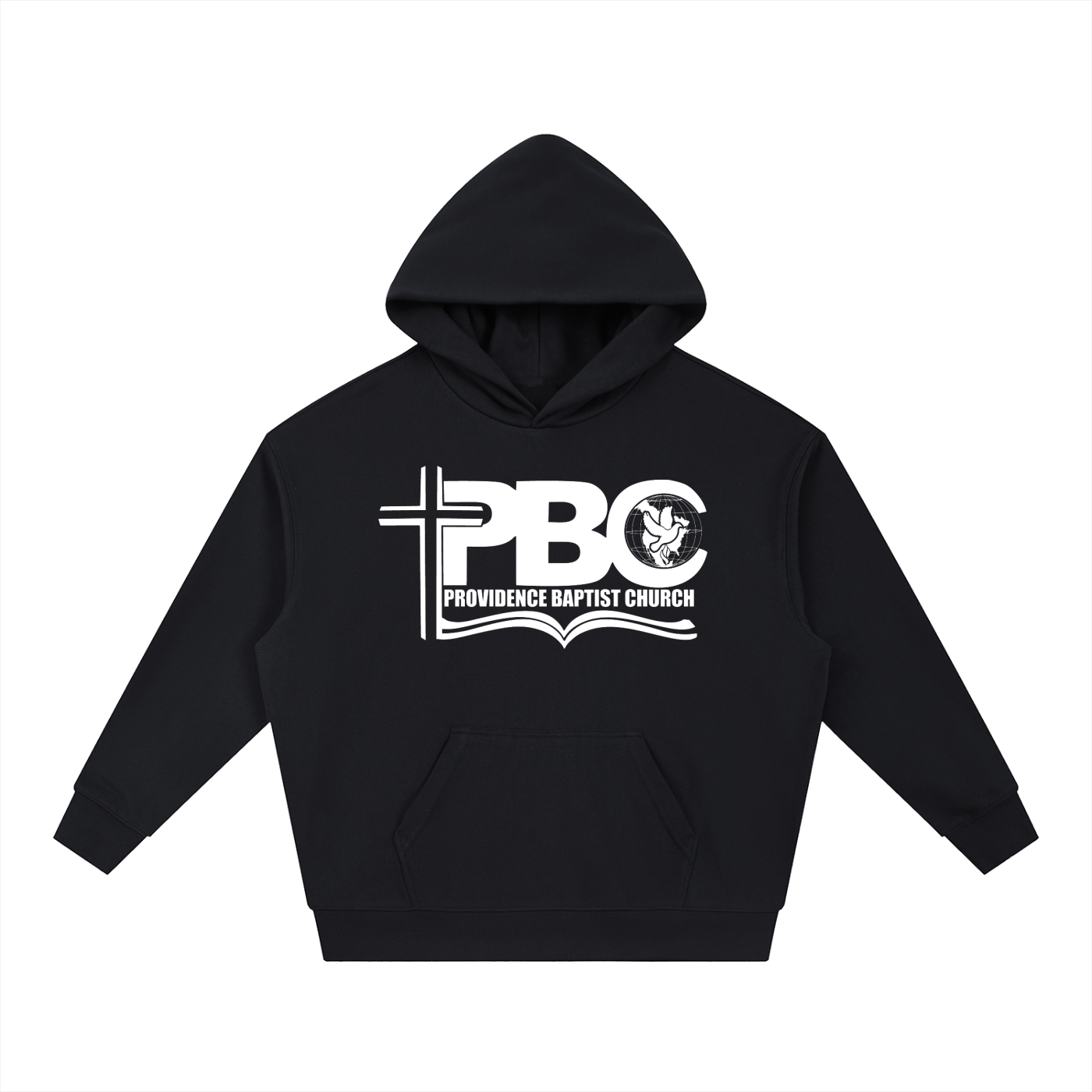 Essential Boxy Heavyweight Drop-Shoulder Hoodie