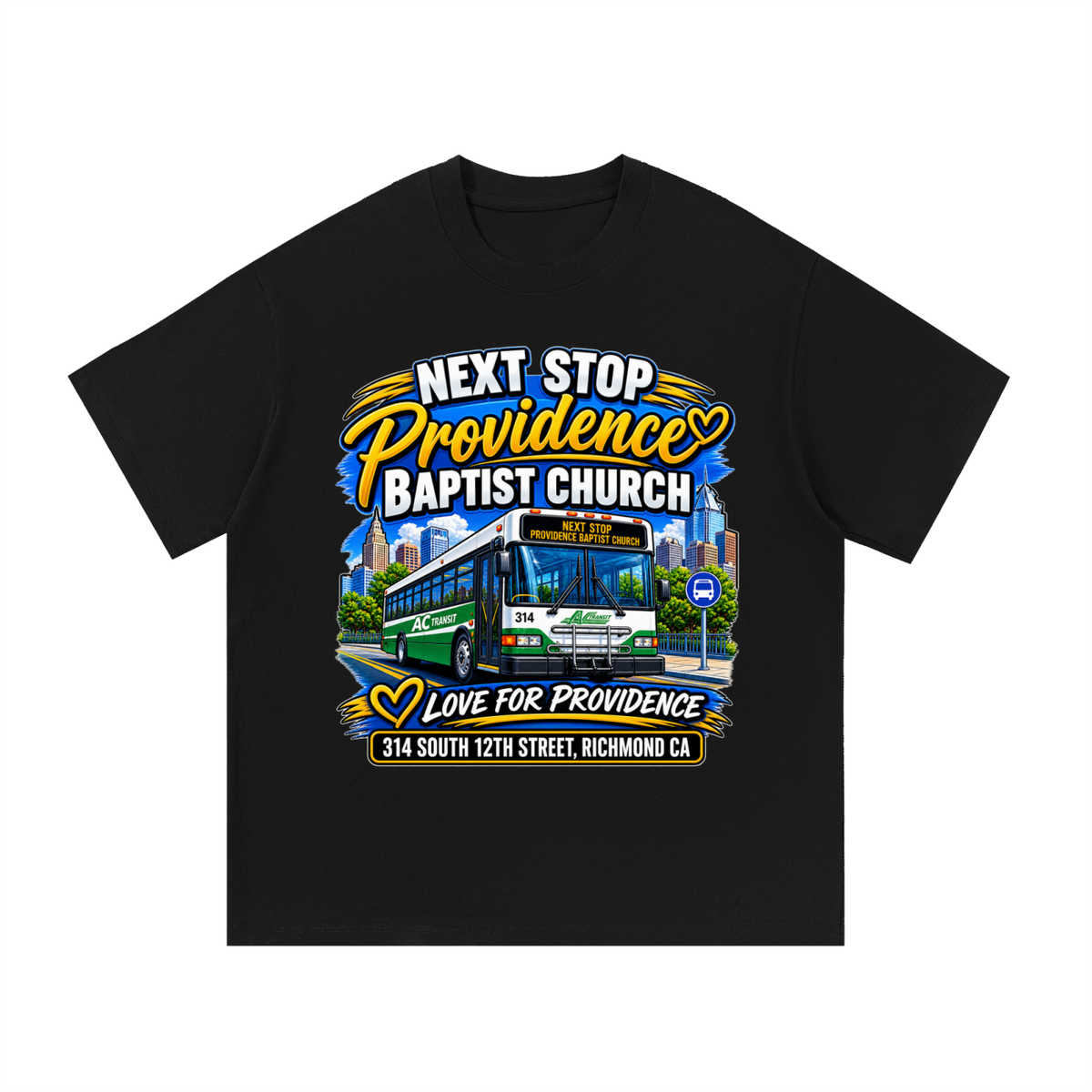 Next Stop PBC Essential Cotton T-Shirt