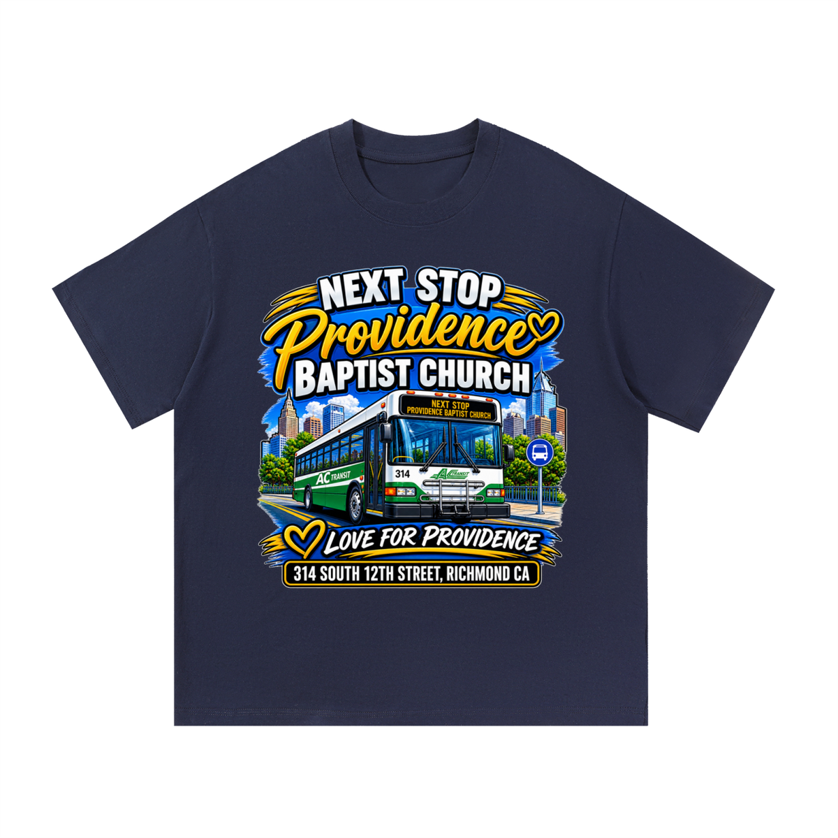 Next Stop PBC Essential Cotton T-Shirt
