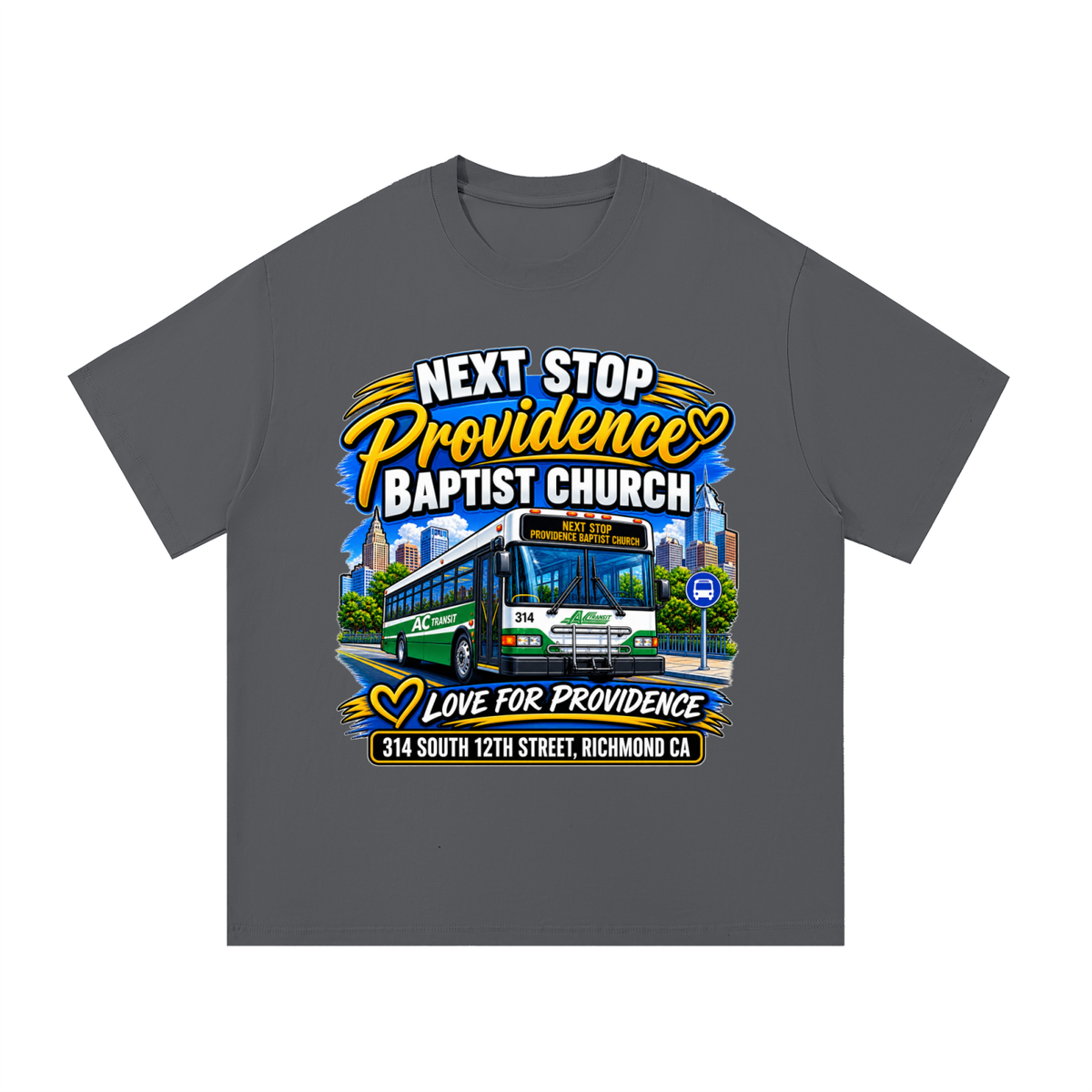Next Stop PBC Essential Cotton T-Shirt