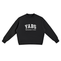 Fleece Side Slit Crewneck Sweatshirt