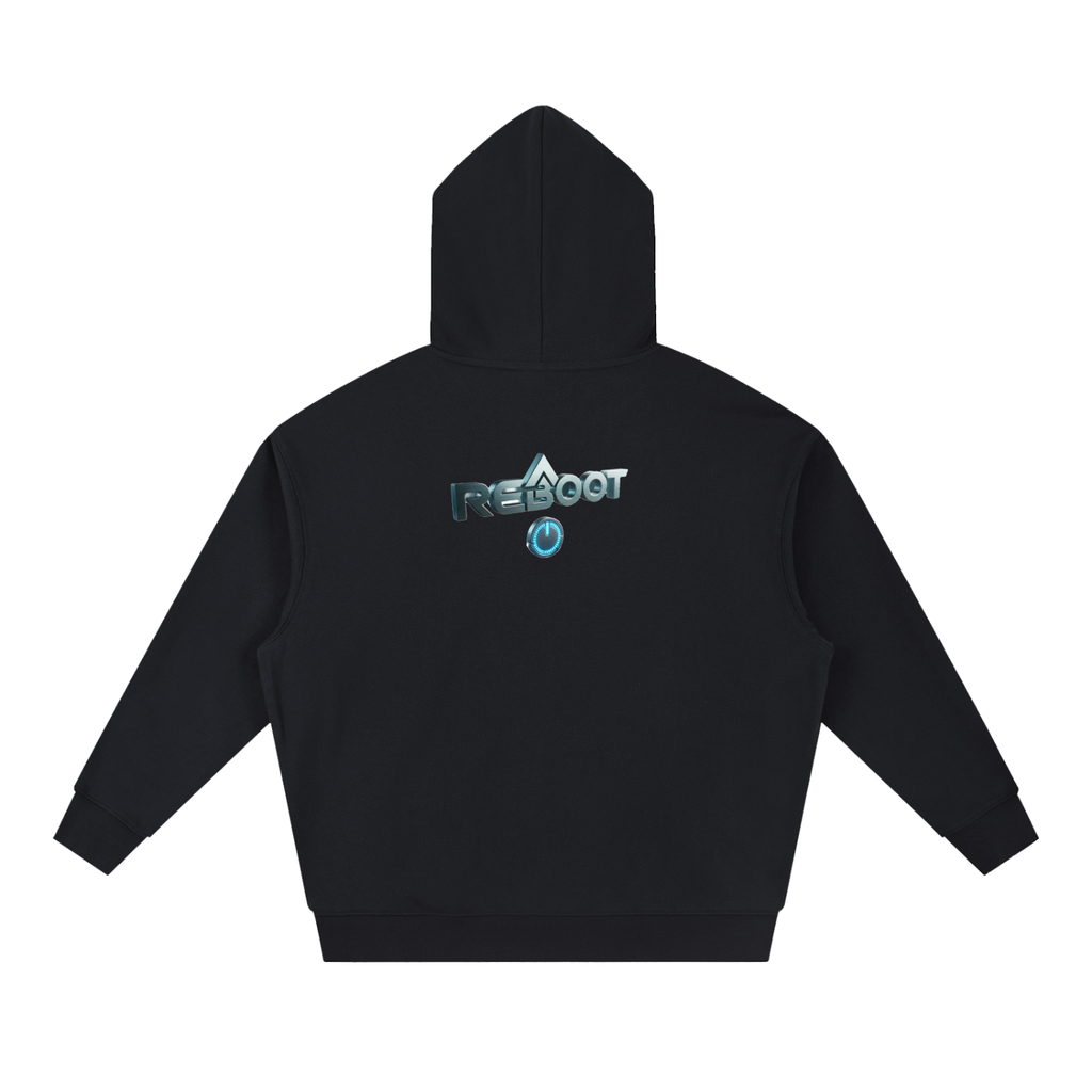 Essential Boxy Heavyweight Drop-Shoulder Hoodie