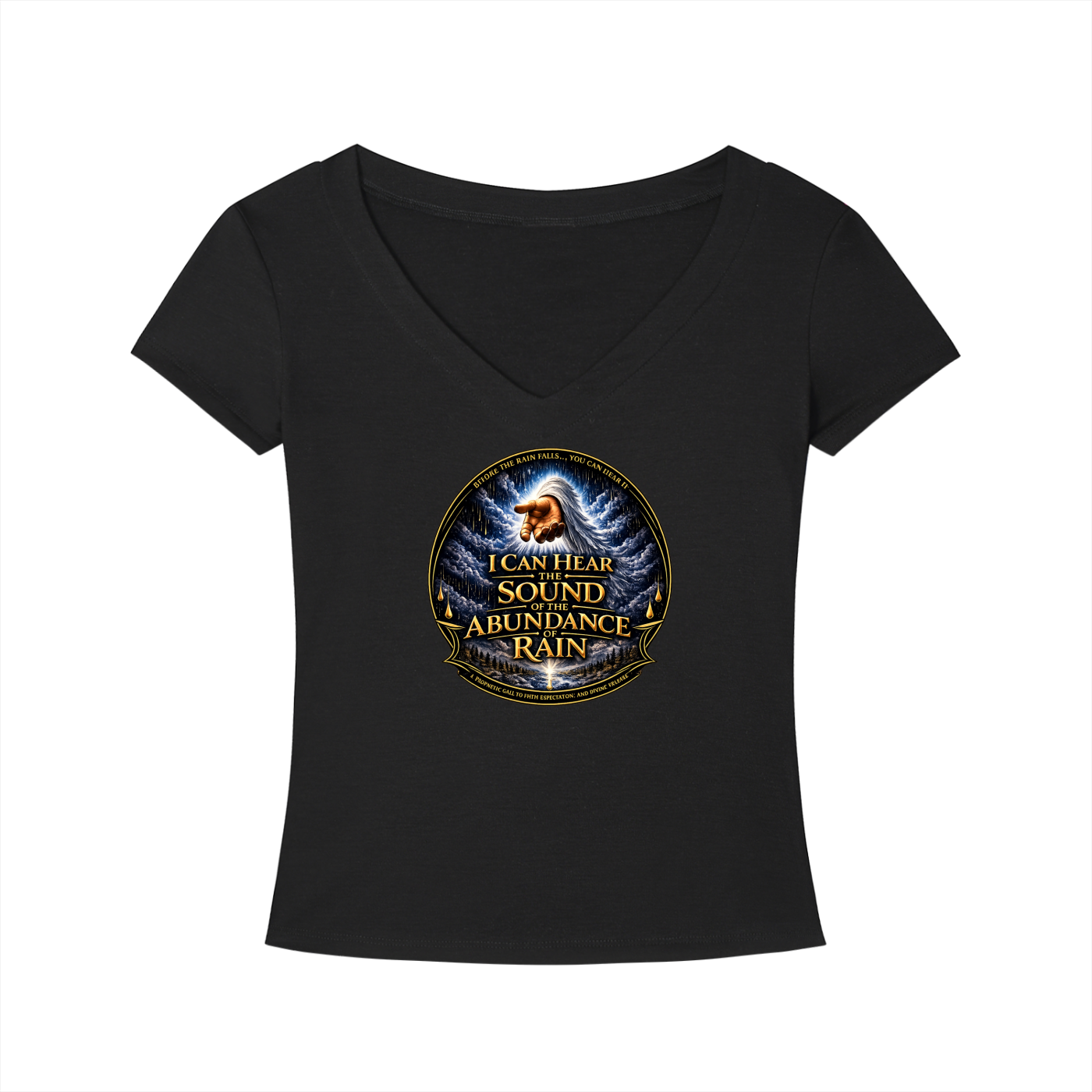 Tencel Slim Fit V-Neck T-Shirt